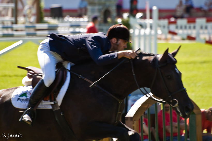 Dinamismo de un jinete